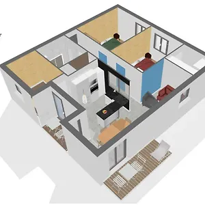 Apartment Homey Montaigne - New - A 1 Min A Pied Du D'annecy - 2 Balcons Prives - Avec 2 Chambres - Stationnement Gratuit Toute L'annee Sauf En Ete - Juin A Aout, Annecy